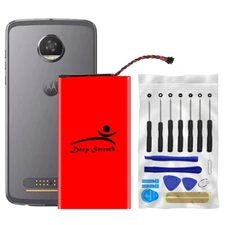Large Power 3870mAh Battery Screwdriver Tool for Motorola Moto Z2 Play XT1710 US