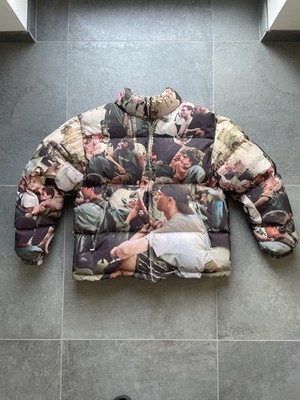 Original Supreme Lafayette reflective Daunenjacke - Large - Multicolor 