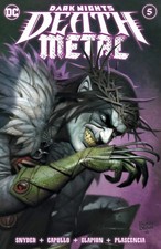DARK NIGHTS: DEATH METAL #5 RYAN BROWN TRADE DRESS VARIANT