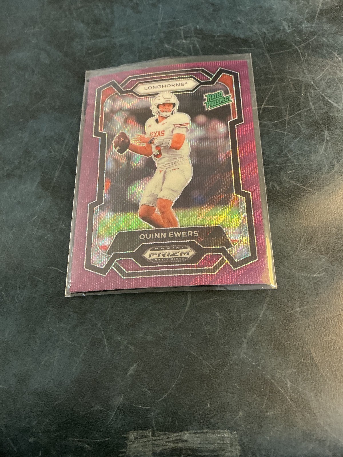 2024 Panini Prizm Draft Picks Quinn Ewers Rated Prospect Purple Wave Prizm