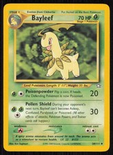 Bayleef 28/111 Uncommon Neo Genesis Pokemon Lightly Played on eBay