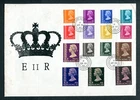 Hong Kong QEII 1974 set 15 x stamps on 29.08.1982  Unaddressed Last Day Cover