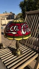 Vintage Coca-Cola Tiffany Style Stained Glass Style Shade Lamp