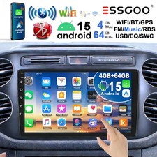 Für VW Tiguan 5N 2011-2015 CarPlay 4+64G Android 15 Autoradio Navi WIFI DSP RDS