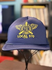 Vintage Transport Workers Union of America Local 570 Trucker Mesh Snapback Hat