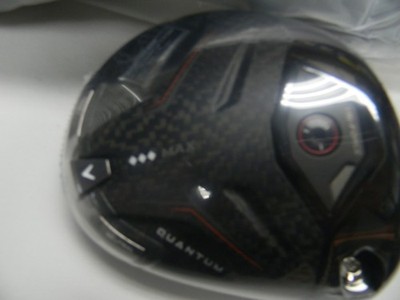NEW IN SHRINK DRIVER HEAD ONLY CALLAWAY QUANTUM TRIPLE DIAMOND MAX