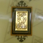 1/3 GRAM SOLID GOLD BAR  24K PURE ACB PREMIUM BULLION 999.9 FINE CERTIFIED,+,, G — photo 1