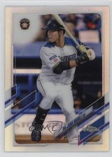 2021 Topps Chrome NPB Nippon Professional Baseball Refractor Po Jung Wang 9v7