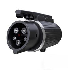 Tesla to J1772 Adapter, Max 80A 240V Fast Charging J1772 EV Charger Adapter c...