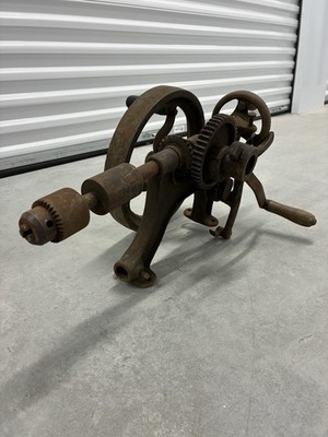 Vintage Champion Blower & Forge Co. Hand Crank Drill Press