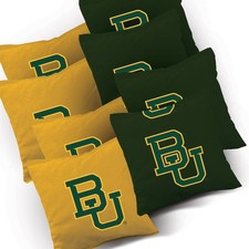 Cornhole Bags Baylor Bears Premium 6x6 16oz Corn Filled Durable Set