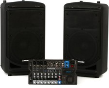 Samson Expedition XP1000 10-channel 1,000W Portable PA 2-pack Bundle