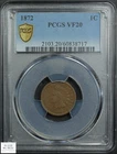 1872 Indian Head Copper Cent 1C PCGS VF 20