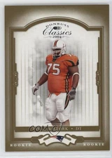 2004 Donruss Classics Rookie /925 Vince Wilfork #219 Rookie RC