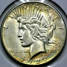 1927-S Peace Silver One $1 Dollar  R2071