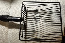 Chicken Poop Scooper, Litter Coop Scoop Rake Sifting Shovel Adjustable Handle