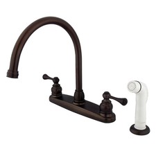 Kingston Brass KB72.BL 1.8 GPM Standard Kitchen Faucet - - Bronze