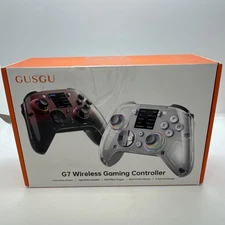 GUSGU G7 Wireless Gaming Controller with Interactive Screen, 1000Hz Polling Rate