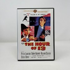 The Hour Of 13 (1952) (DVD, 2011, Warner Archive) Peter Lawford Mystery