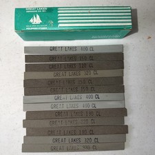 Vintage Great Lakes Polishing Stones Mold And Die Maker USA