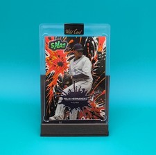 Wild Card Splat 2024 Pitcher Felix Hernandez 4/6 Baseball Card 