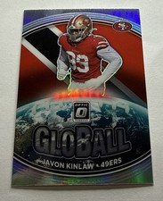 2021 Donruss Optic GloBall Javon Kinlaw San Francisco 49ers #GB-5 Holo