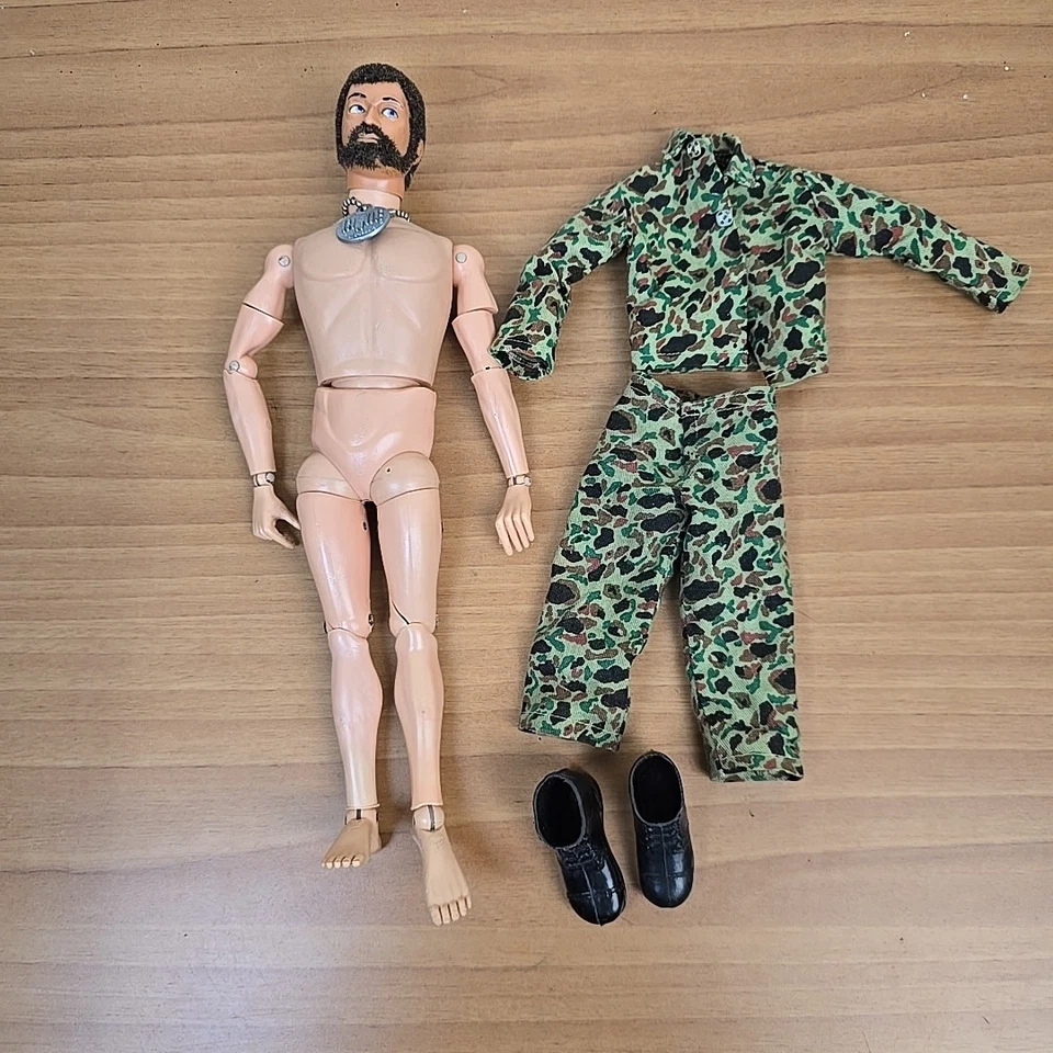 GI JOE Action Man Land Commander Eagle Eye años 70 ¿FUNCIONA Kitbash? Foto 4 de 4