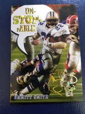 Emmitt Smith Dallas Cowboys 1994 Celebrities UNSTOPPABLE NM