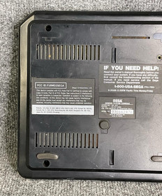 Sega Genesis Model MK-1631 Home Video Game Console AV Port Black - Tested