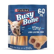 Extra Small Dog Treats with Real Pork, 35.4 oz Pouch 60 Count 