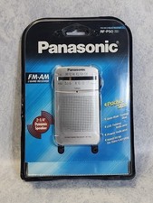 Panasonic RF-P50D: Pocket AM/FM Silver Radio - 2 Band Receiver Brand New