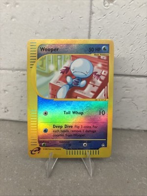 Pokemon Card - Wooper Aquapolis 66/147 Uncommon Reverse Holo | eBay