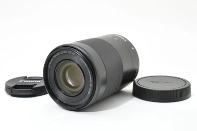 Objectif Canon ZOOM LENS EF-M 55-200 mm f/4,5-6,3 IS STM noir du JAPON - Photo 1/4