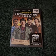 30 Minutes or Less (DVD) Jesse Eisenberg Danny McBride Comedy R w/Deleted Scenes