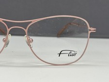 Flair Eyeglasses Frames Woman Pink Oval Square Germany 212 NP:299  