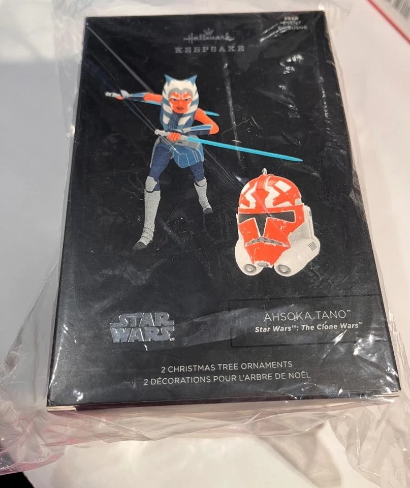 Hallmark Ornament Star Wars Ahsoka Tano Clone Pop-Minded SDCC Comic Con NIB