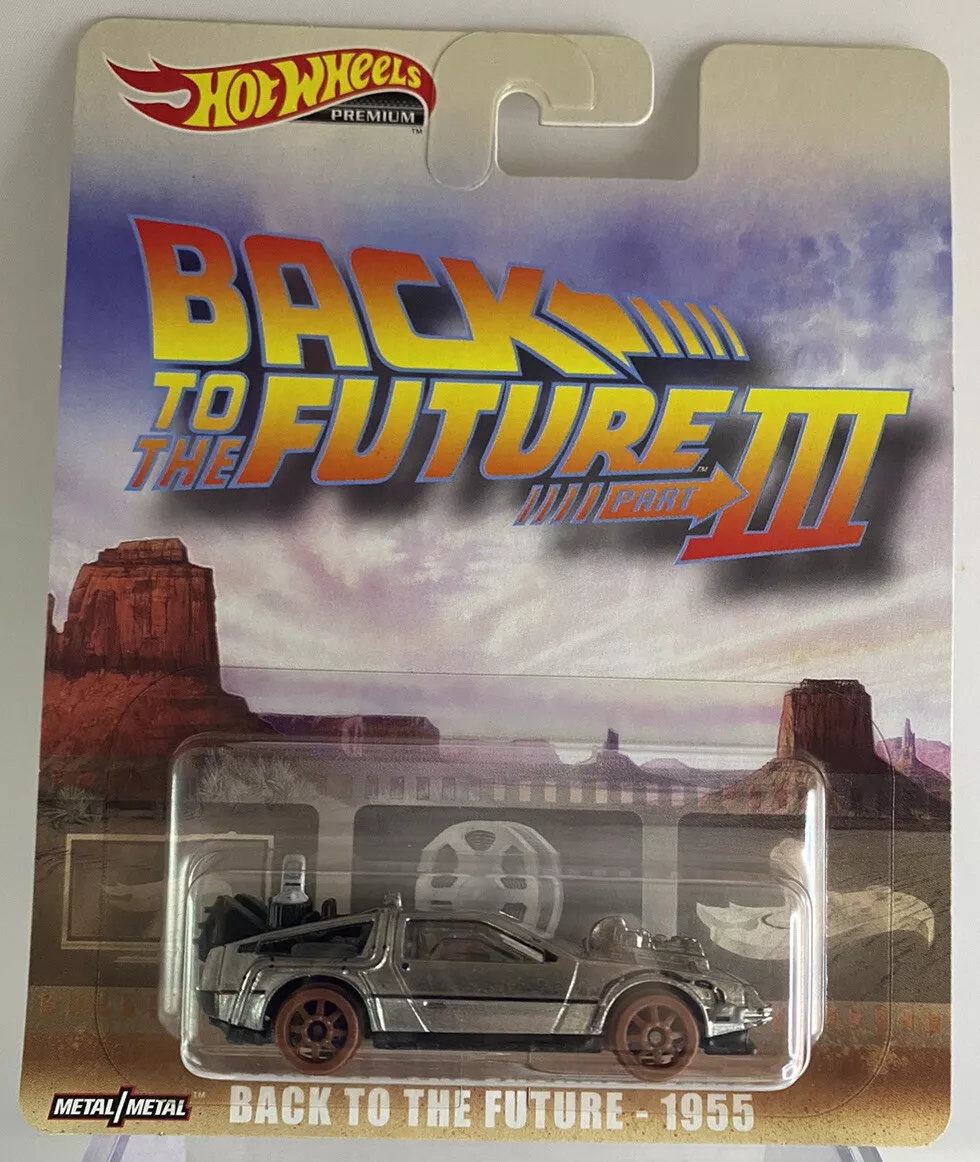 Diecast 1:18 Scale Number One Player Back To The Future Alloy Hot