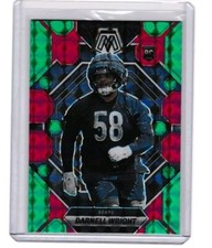 2023 Panini Mosaic Choice Red Green Prizm Darnell Wright RC