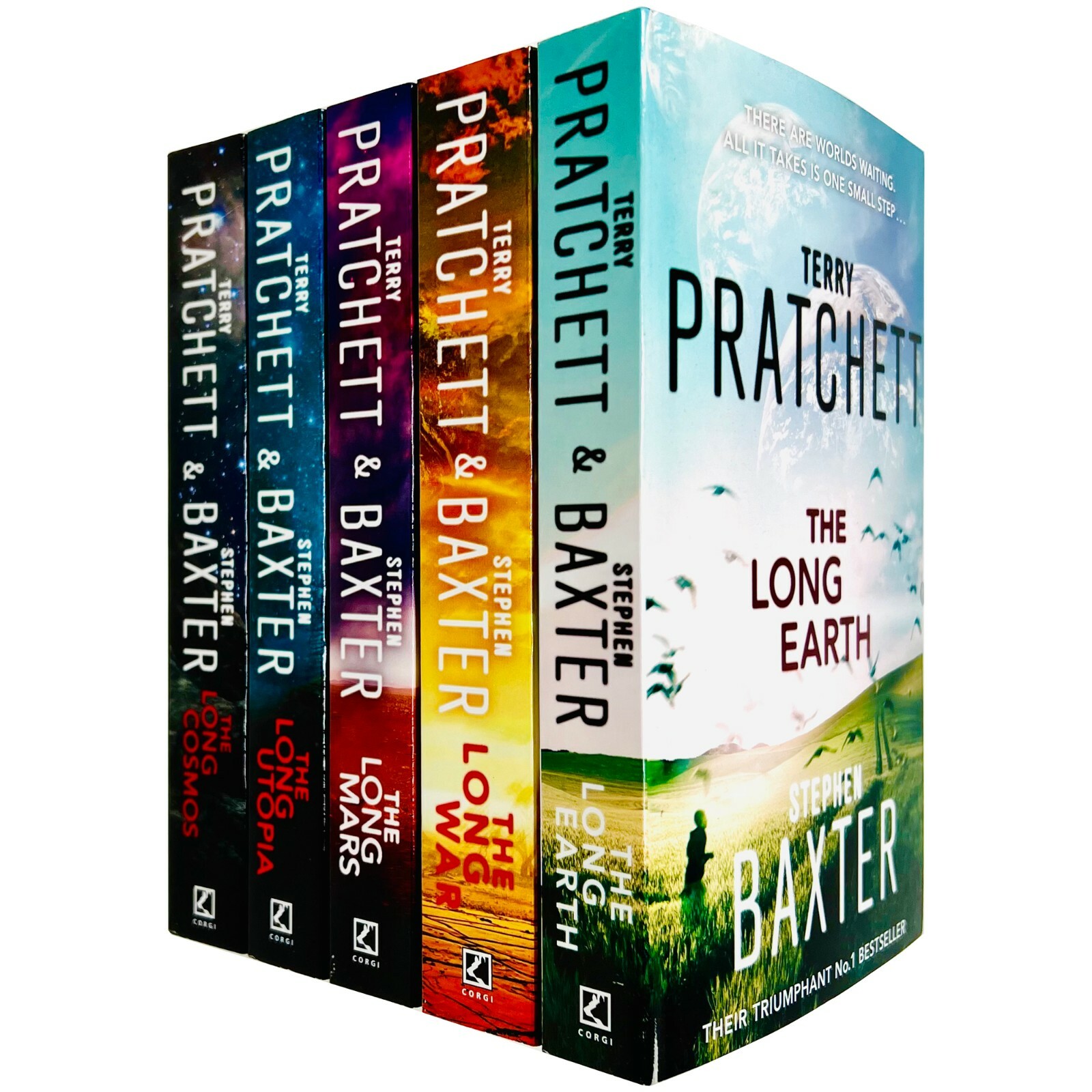 The Long Earth Series Books 1-5 Collection Set by Stephen Baxt Paperback NEW - Image 3