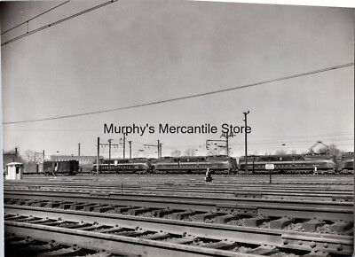 Pennsylvania Railroad GG1 Lokomotive Flotte von 6 Eisenbahn Foto 8 x 11 Zoll