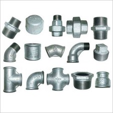 GALVANISED MALLEABLE IRON PIPE FITTINGS CONNECTORS JOINTS 1/8" TO 2" INCH BSP