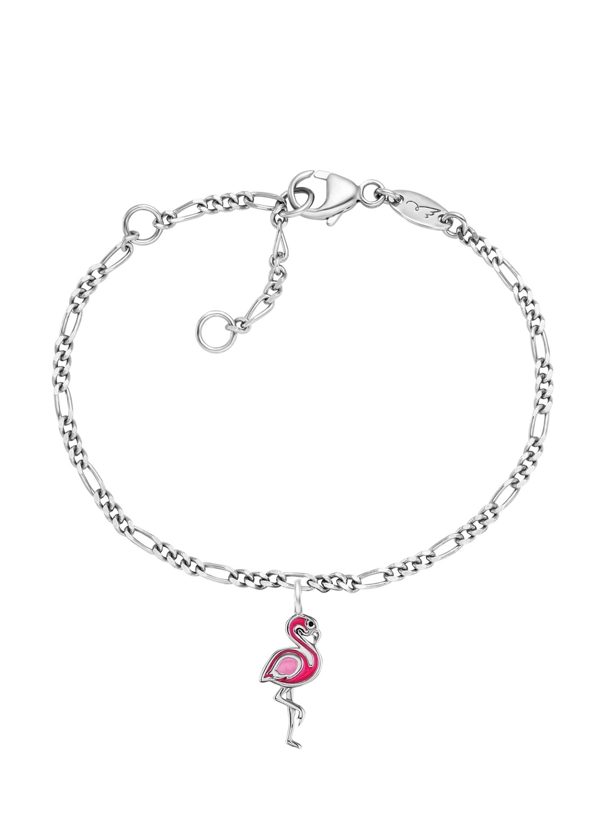 Нарукавная повязка Herzengel HEB-FLAMINGO01 Фламинго Стерлингового серебра 925 пробы розовая 15 см 8890₽