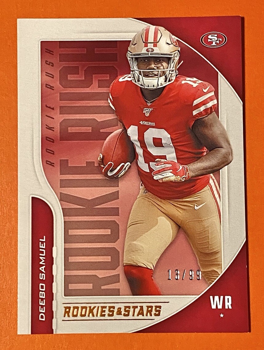 Deebo Samuel Panini Rookies & Stars Rookie Rush #RRDS Orange