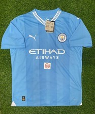 T-Shirt Fußball PUMA MANCHESTER CITY NEU 2023/24 TITULAR