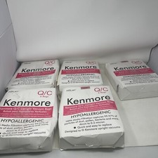  5 Kenmore Canister Vacuum Bags 6-Pack Type Q C  5055  Panasonic C-5  C-18