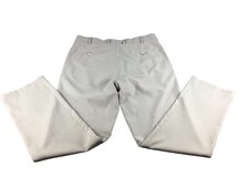 Peter Millar Crown Sport Men's Tan/Khaki Performance Golf Chino Pants Size 35x32