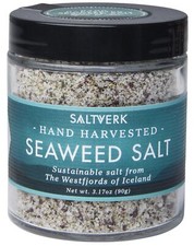 Seaweed Sea Salt - 3.17 Ounces Jar - Hand Harvested Gourmet - Eco-Friendly