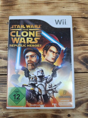Nintendo Wii || 2,0 von 6 Star Wars - The Clone Wars - Republic Hero || OVP 