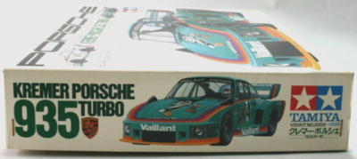 Tamiya 1/20 Kremer Porsche 935 Turbo car plastic model kit used