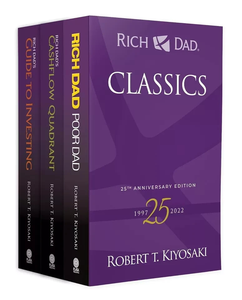 Rich Dad Classics Boxed Set: Rich Dad Poor by Robert T. Kiyosaki (PB 2023) - Image 5